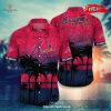 Baltimore Orioles MLB Tropical Coconut Tree Sunset Design Hawaiian Shirt and Short