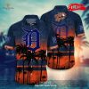 Edmonton Oilers NHL Tropical Leaves Design For Fans Hawaiian Shirt and Short