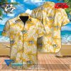 New Jersey Devils NHL Tropical Leaves Design For Fans Hawaiian Shirt and Short