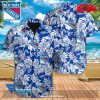 New York Mets MLB Tropical Coconut Tree Sunset Design Hawaiian Shirt and Short