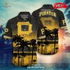 Philadelphia Phillies MLB Tropical Coconut Tree Sunset Design Hawaiian Shirt and Short