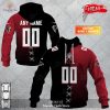 Personalized NFL Baltimore Ravens Mix Jersey Special Design Hoodie Sweatshirt 3D