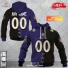 Personalized NFL Atlanta Falcons Mix Jersey Special Design Hoodie Sweatshirt 3D