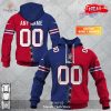 Personalized NFL Baltimore Ravens Mix Jersey Special Design Hoodie Sweatshirt 3D