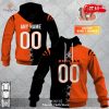 Personalized NFL Chicago Bears Mix Jersey Special Design Hoodie Sweatshirt 3D