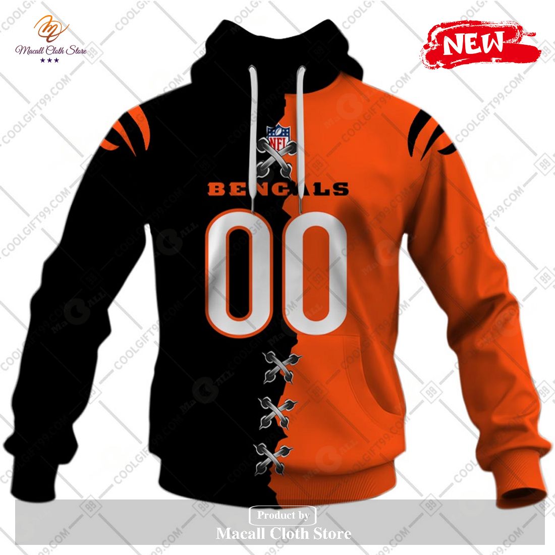 Cincinnati Bengals Hoodie Bg265  Hoodies, Cincinnati bengals, Cincinnati