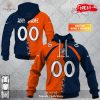 Personalized NFL Detroit Lions Mix Jersey Special Design Hoodie Sweatshirt 3D