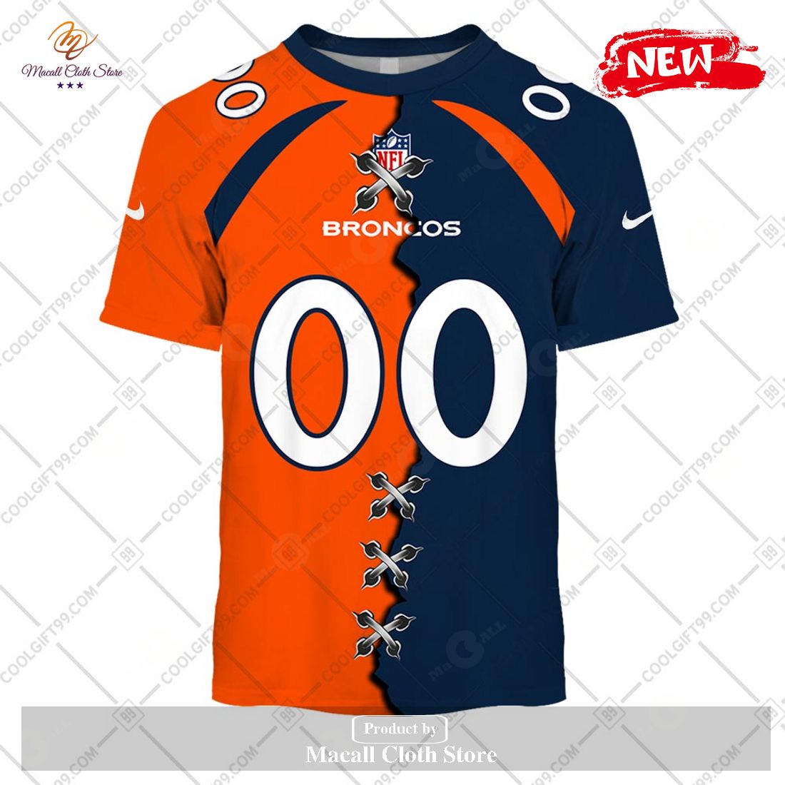 Denver Broncos Nfl Denver Broncos Apparel 19492 3D Hoodie