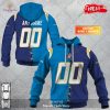 Personalized NFL Las Vegas Raiders Mix Jersey Special Design Hoodie Sweatshirt 3D