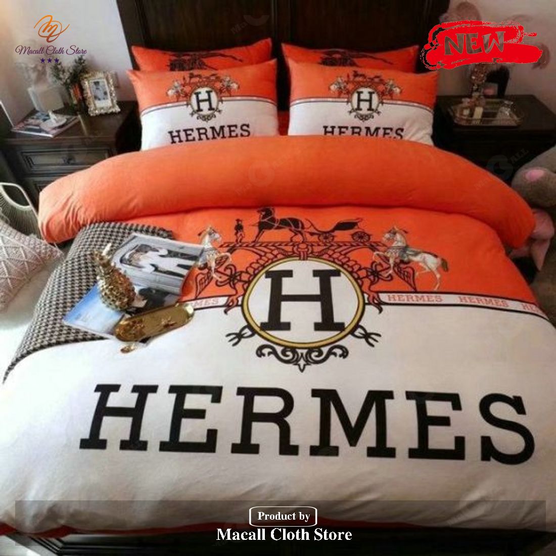 Hermes Paris Luxury Brand Type 28 Bedding Sets Duvet Cover Bedroom Sets Hermes Paris Luxury Brand Type 28 Bedding Sets Duvet Cover Bedroom Sets