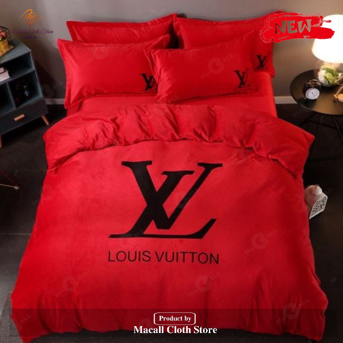 LV Type 130 Bedding Sets LV Luxury Brand Bedding