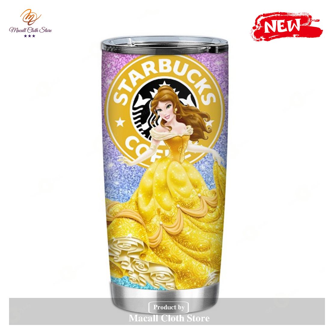 Disney Princesses Starbucks Coffee 4 Disney Tumbler Macall Cloth disney-princesses-starbucks-coffee-4-disney-tumbler-macall-cloth