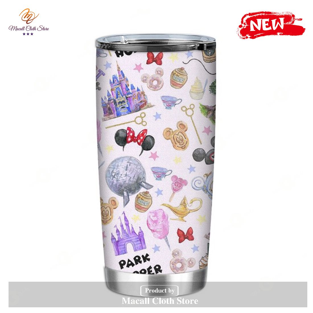 Disney Skinny Tumbler Gift For Disney Lover Disney Pattern Tumbler Disney Skinny Tumbler Gift For Disney Lover Disney Pattern Tumbler