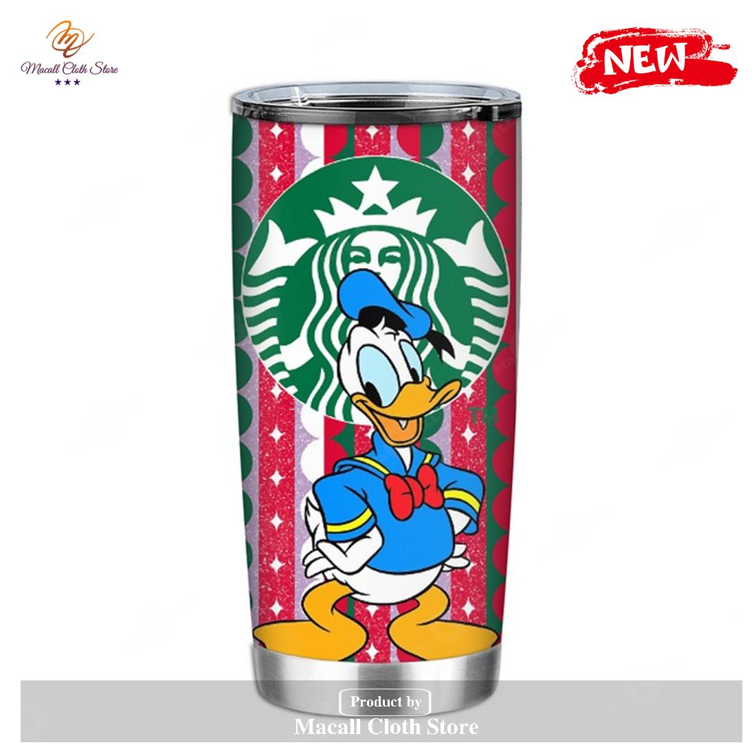 Donald Duck Starbucks Coffee 1 Disney Tumbler