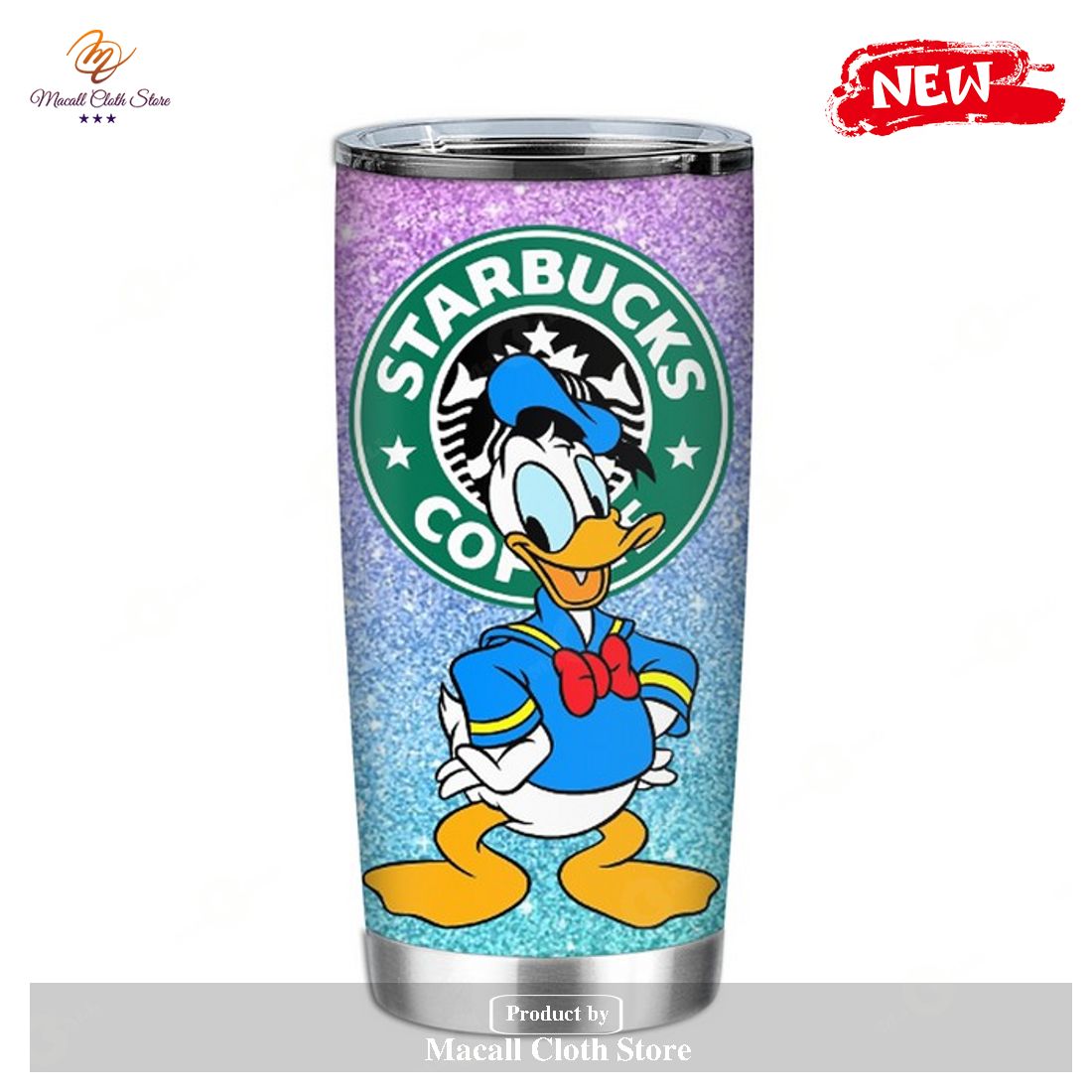 Donald Duck Starbucks Coffee 2 Disney Tumbler