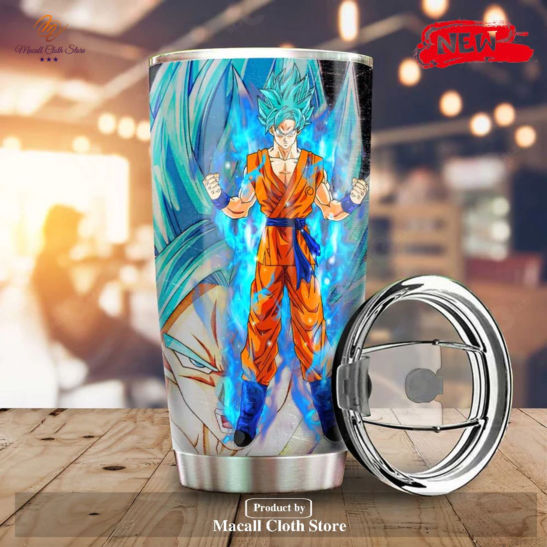 Goku And Vegeta Tumbler Cup Dragon Ball For Fan Anime Tumbler
