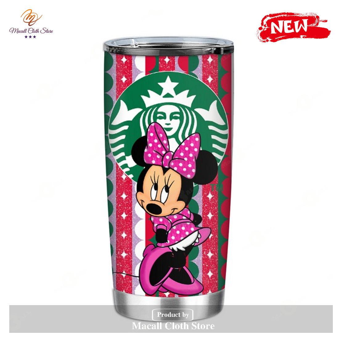 Minnie For Fan Starbucks Coffee Red Design Disney Tumbler Minnie For Fan Starbucks Coffee Red Design Disney Tumbler