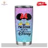 Minnie For Fan Starbucks Coffee Red Design Disney Tumbler