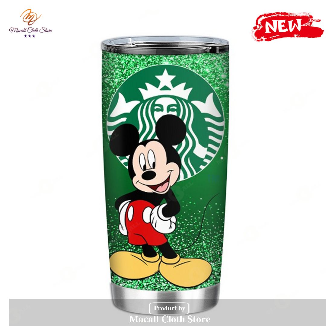 Smile Mickey Starbucks Coffee Green Design Disney Tumbler Smile Mickey Starbucks Coffee Green Design Disney Tumbler