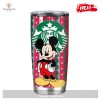 Smile Mickey Starbucks Coffee Green Design Disney Tumbler