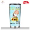 Snoopy Tumbler – I Believe There Are Angels Among US