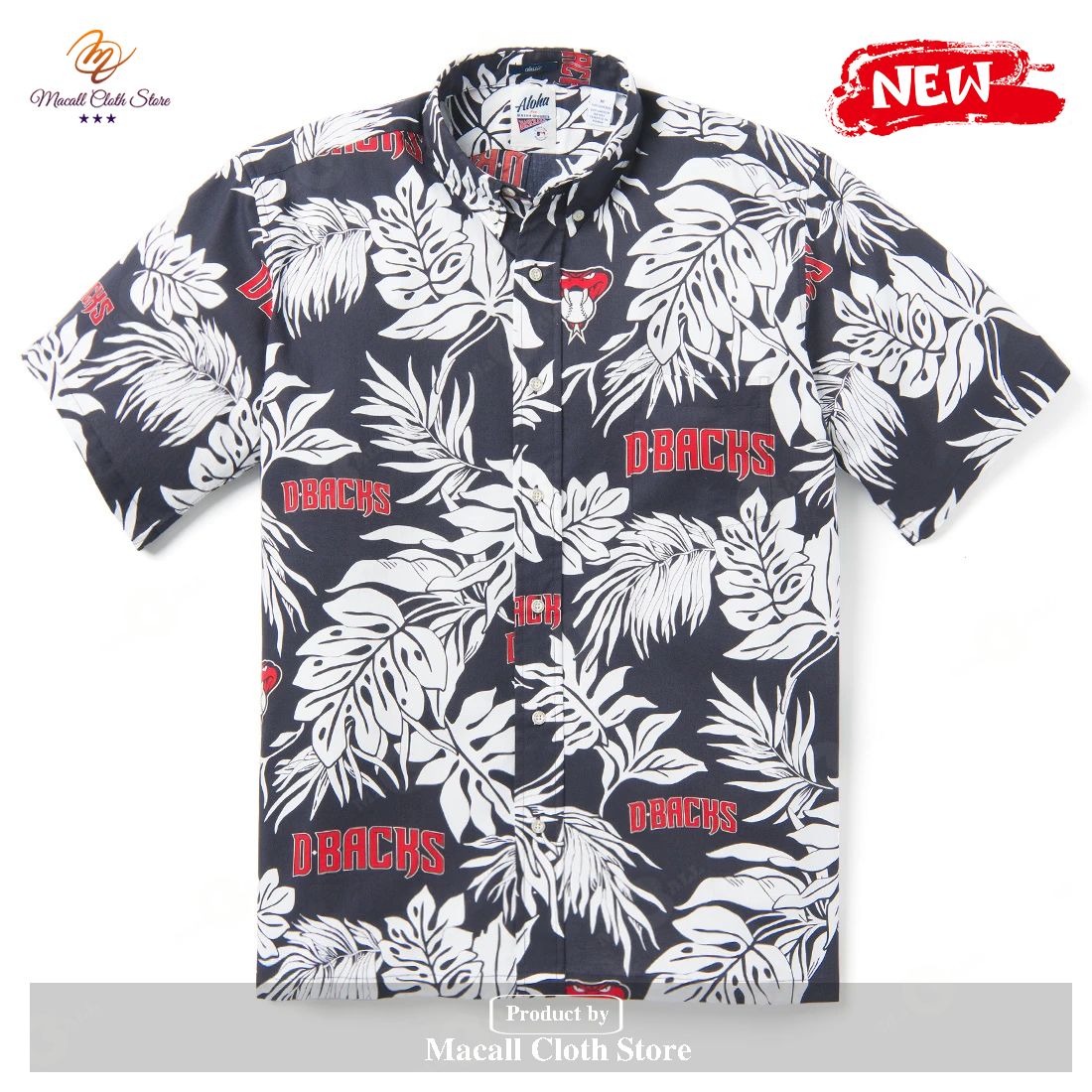 Arizona Diamondbacks MLB Tropical Summer Hawaiian Shirt and Short