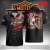 HDM Texas Skull Hot Summer Hawaiian Shirt and Short