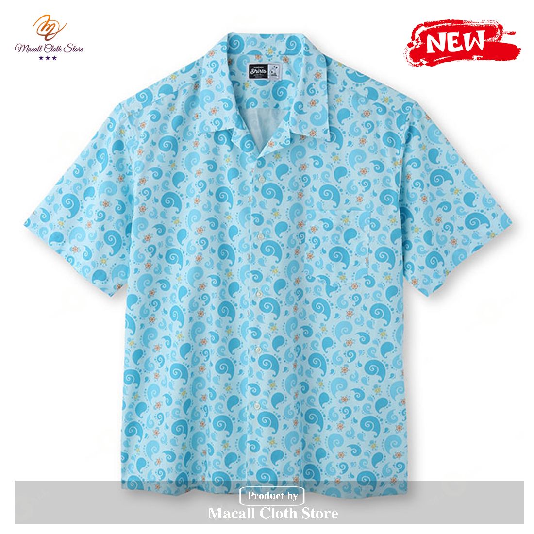 Pokemon Cute Pattern Blue Tropical Summer Hawaiian Shirt and Short Pokemon Cute Pattern Blue Tropical Summer Hawaiian Shirt and Short