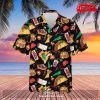 Surfboard Beach Patrol Pink Tropical Summer Hawaiian Shirt and Short