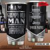 Customized Jeep Girl Gift For Lover Travel Tumbler