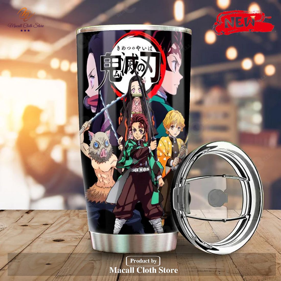 Demon Slayer Team Tumbler Cup Custom Demon Slayer Anime Macall Cloth Store Destination For