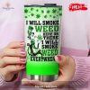 Dr. Seuss Custom Name I Will Drink Captain Morgan Every Where Tumbler