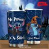 Personalized Little & Broken But Still Good Custom Name Stitch Tumbler Cup