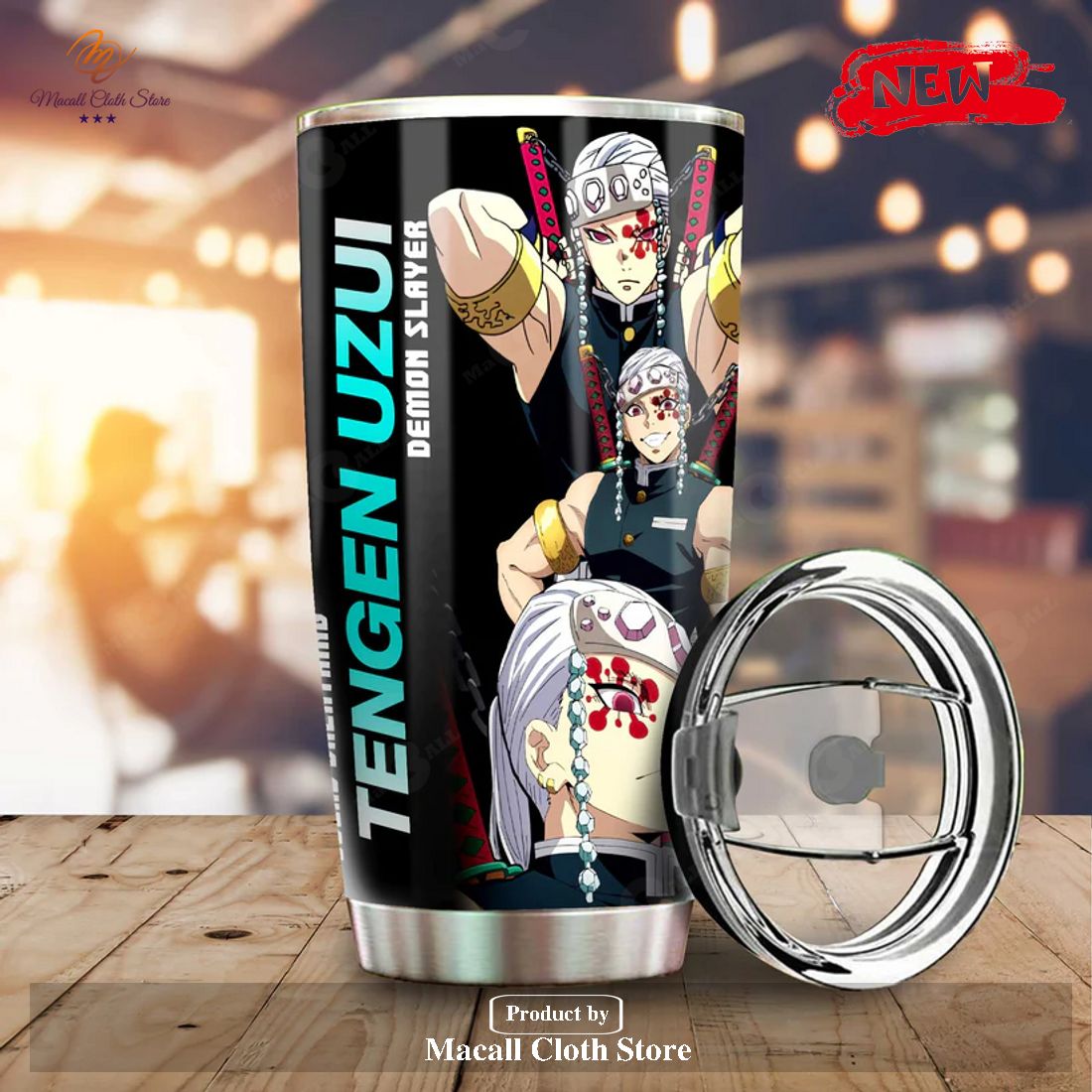 Tengen Uzui Tumbler Cup Custom Demon Slayer Anime Tengen Uzui Tumbler Cup Custom Demon Slayer Anime