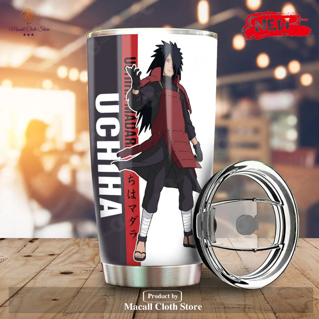 Uchiha Madara Tumbler Cup Custom Naruto Anime Uchiha Madara Tumbler Cup Custom Naruto Anime