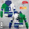 Personalized AHL Bakersfield Condors Mix Jersey Design Hoodie Sweatshirt 3D