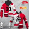 Personalized AHL Calgary Wranglers Mix Jersey Design Hoodie Sweatshirt 3D