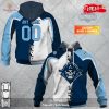 Personalized AHL Manitoba Moose Mix Jersey Design Hoodie Sweatshirt 3D
