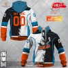 Personalized AHL Rockford IceHogs Mix Jersey Design Hoodie Sweatshirt 3D