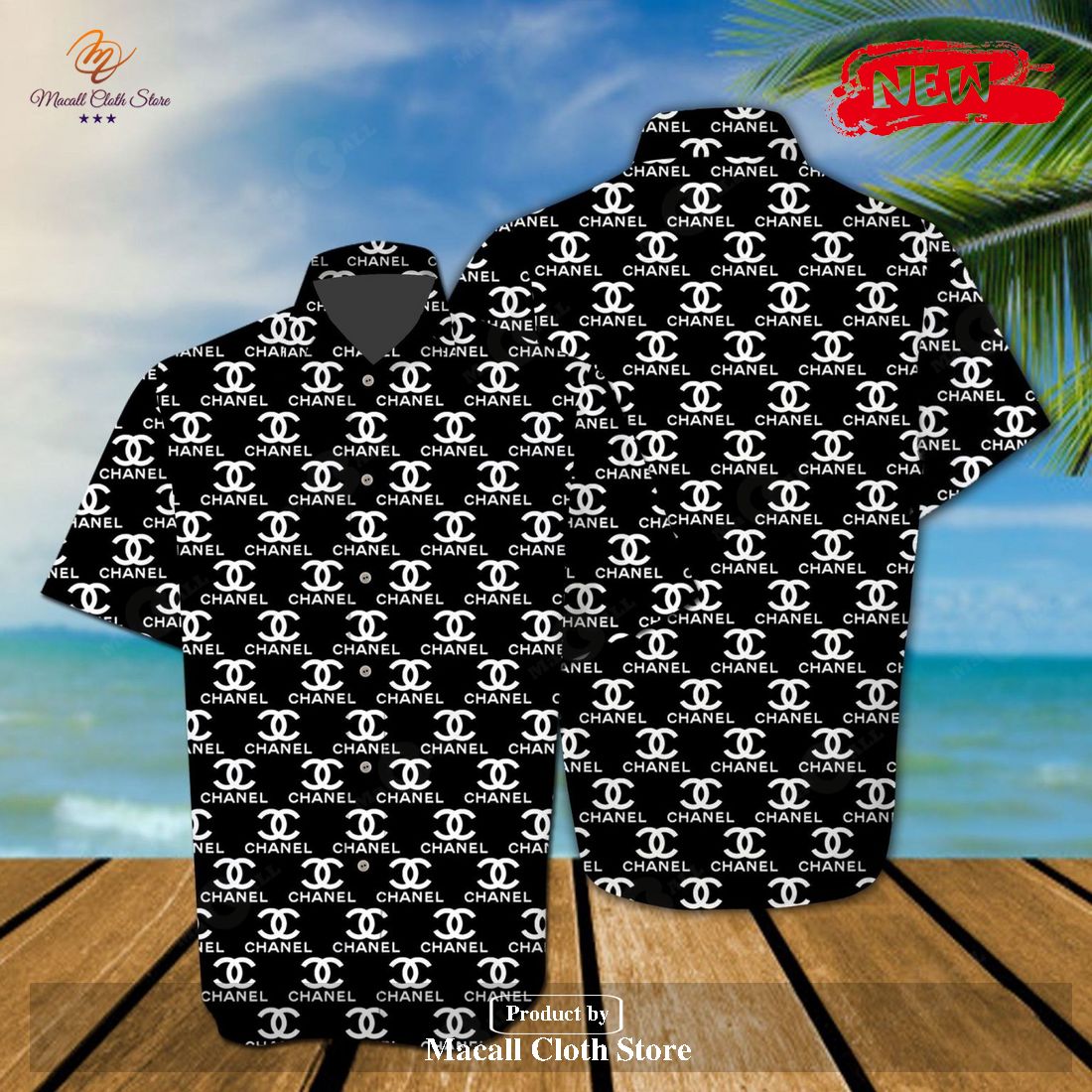 CN Hawaii Shirt and Short Set Luxury Chanel Clothing Clothes Outfit For ...