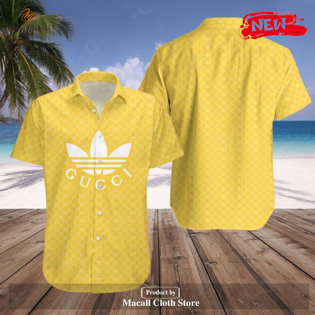 GC ADD Luxury Clothing Clothes Outfit Gucci For Men Women Hawaiian Shirt and Short