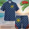 GC Black Luxury Clothing Clothes Outfit Gucci For Men Women Hawaiian Shirt and Short