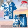 Tropical Pineapple Jameson Whiskey Hawaiian Shirt and Short Set Clothing Clothes For Men