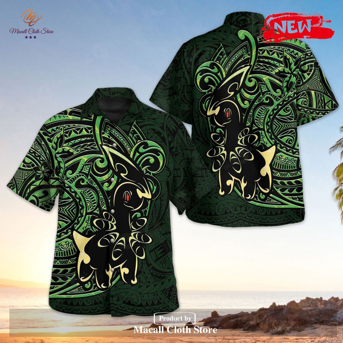 Bayleaf Polynesian Premium Design Hawaiian Shirt and Short Bayleaf Polynesian Premium Design Hawaiian Shirt and Short