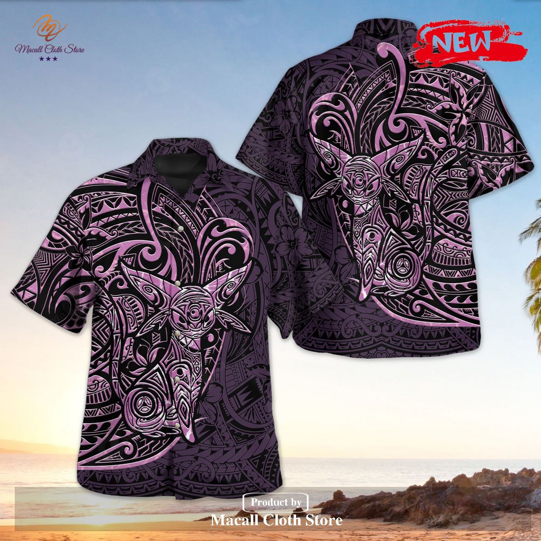 Espeon Polynesian Premium Design Hawaiian Shirt and Short