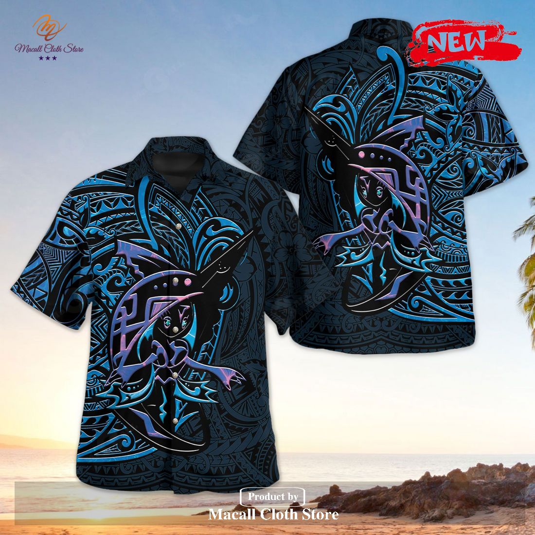 Tapu Fini Polynesian Premium Design Hawaiian Shirt and Short Tapu Fini Polynesian Premium Design Hawaiian Shirt and Short
