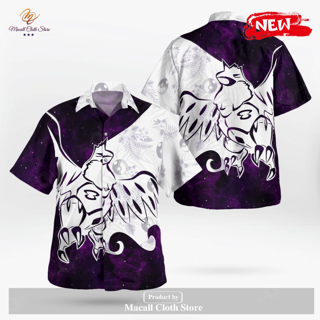 Tribal Corviknight Design Hawaiian Shirt and Short Tribal Corviknight Design Hawaiian Shirt and Short