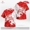 Tribal Flygon Design Hawaiian Shirt and Short