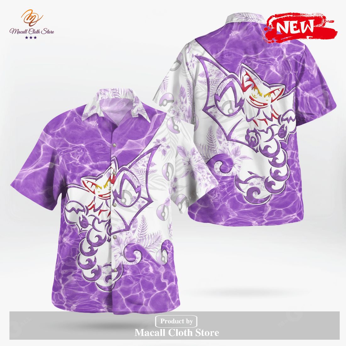 Tribal Gliscor Design Hawaiian Shirt and Short Tribal Gliscor Design Hawaiian Shirt and Short