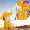 Tribal Psyduck Design Hawaiian Shirt and Short